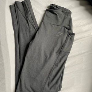 Gymshark Aspire Legging in Charcoal Marl. Size XS.